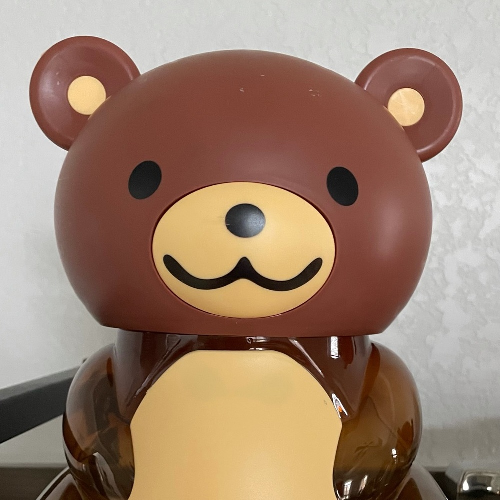 Teddy bear jar